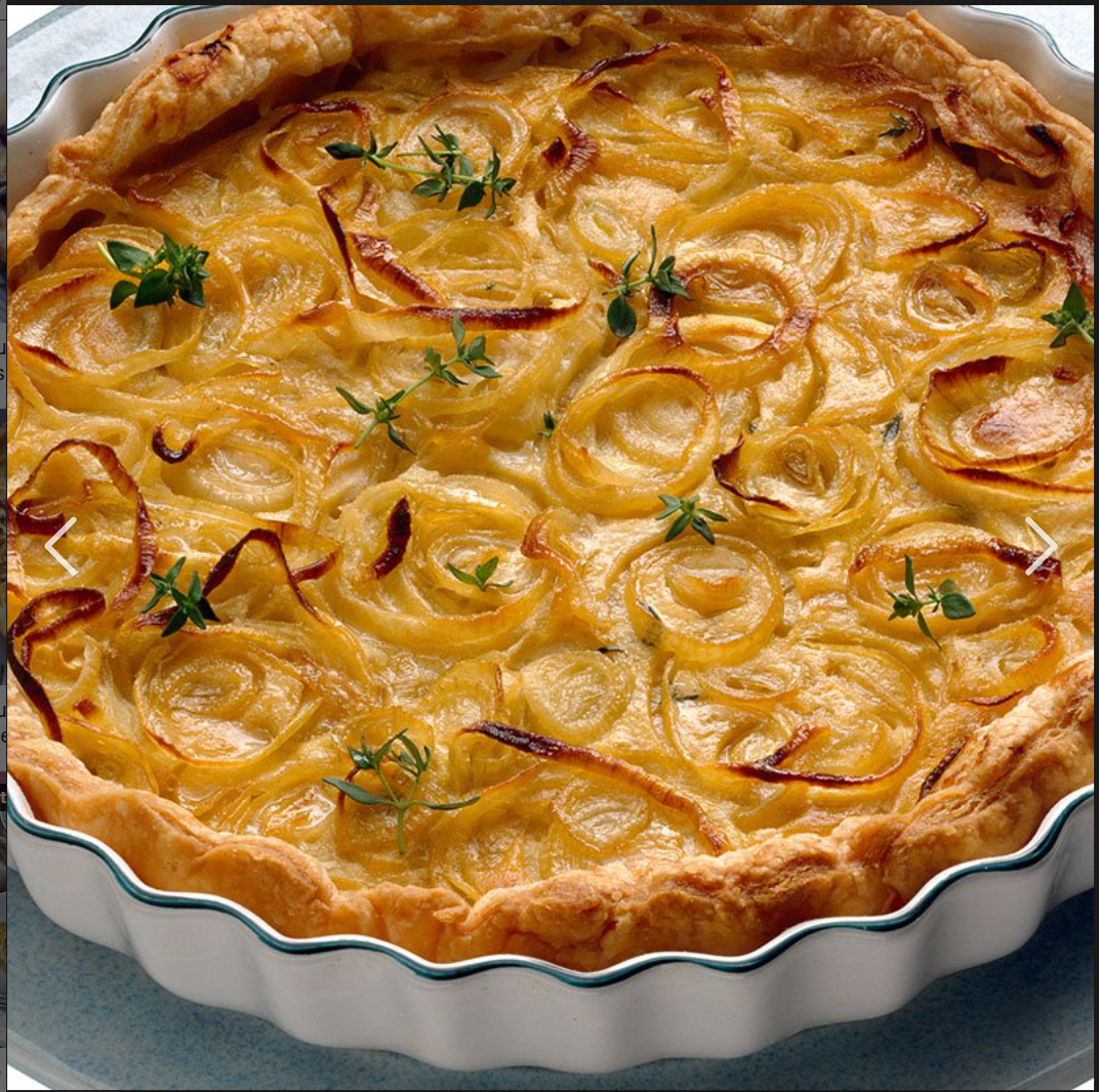 Tarte aux oignons de Menton